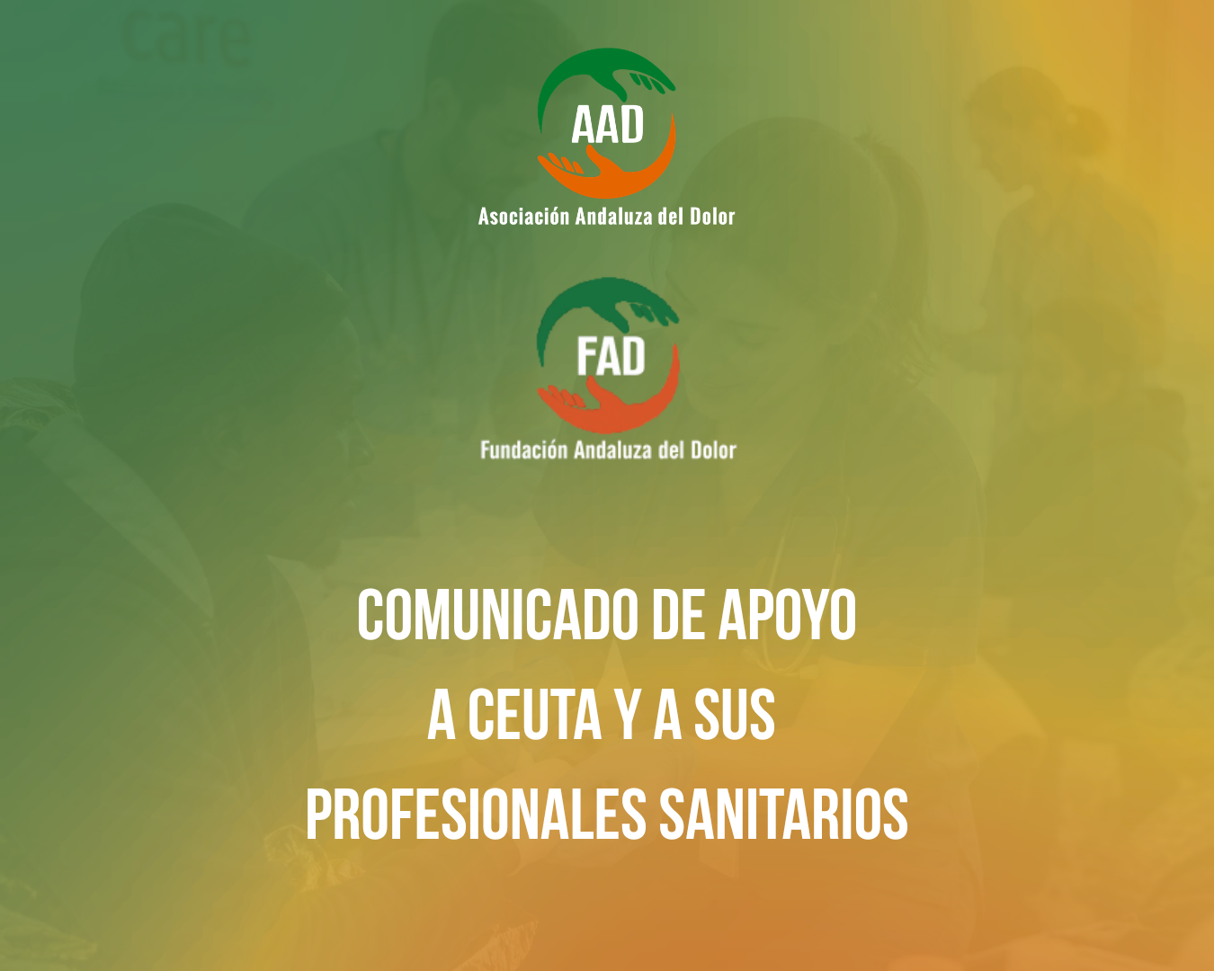 Comunicado de apoyo a Ceuta y a sus profesionales sanitarios